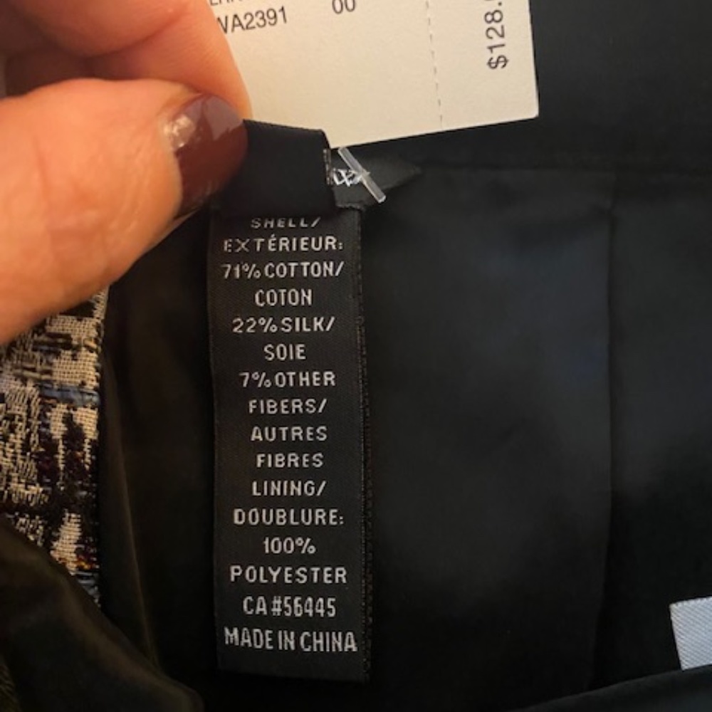 NWT J Crew mini skirt Size 00 - Picture 5 of 5